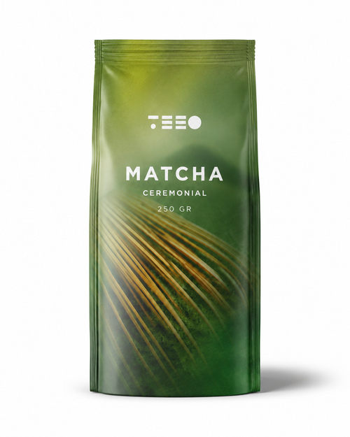 MATCHA Ceremonial - frente del empaque