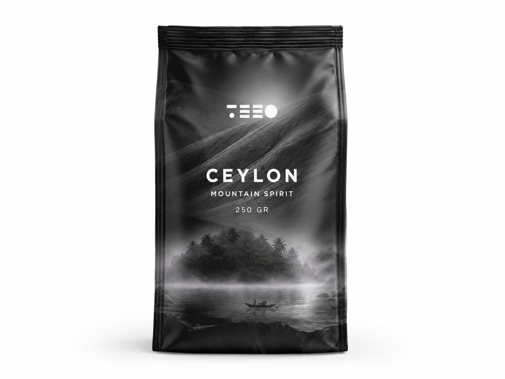 CEYLON Mountain Spirit - frente del empaque